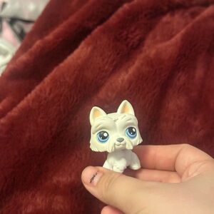 Authentic Littlest Pet Shop West Highland White Terrier (Westie).